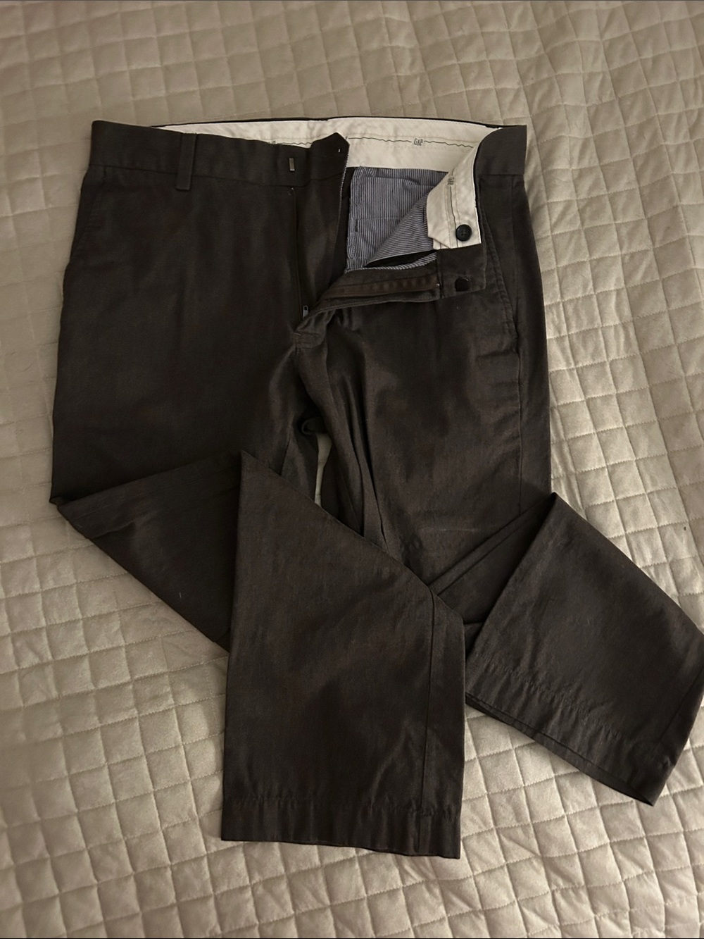 GAP Men's Dark Brown Chino Pants